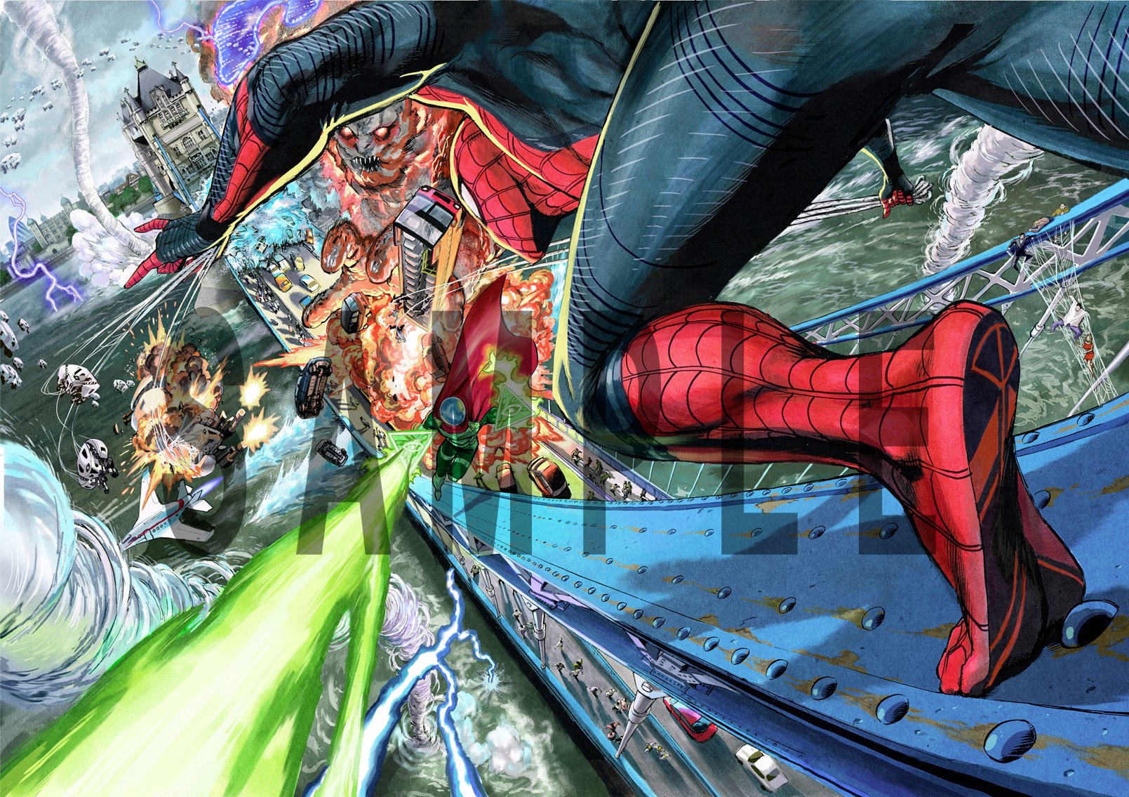تويتر 映画 スパイダーマン 公式 على تويتر 圧 倒 的完成度 プレミアム エディションに封入される 村田雄介 Nebu Kuro 先生完全描き下ろしアートが堂々公開 ロンドンのタワー ブリッジを舞台に 街を守るべく戦う スパイダーマン の躍動感溢れる姿と