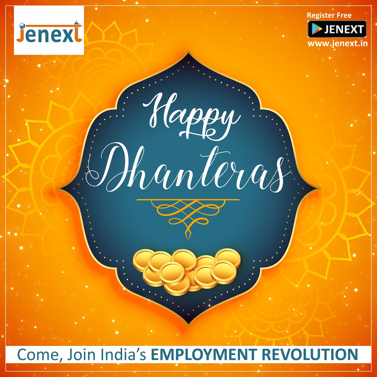 jenextjobs's tweet photo. Happy Dhanteras

#jenext #jenextjobs #dhanteras #happy #diwali #happydhanteras #dhanteraspooja #dhanteraspuja #happyday #happydhanterastoall #dhanteras2k19 #dhanteras2019 #diwali #diwali2k19 #festival #indianfestival #festivaloflights https://t.co/UJ6ZOc1DLr