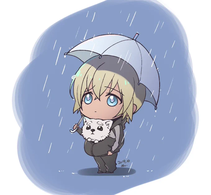 雨ひどいなぁ☔ 
