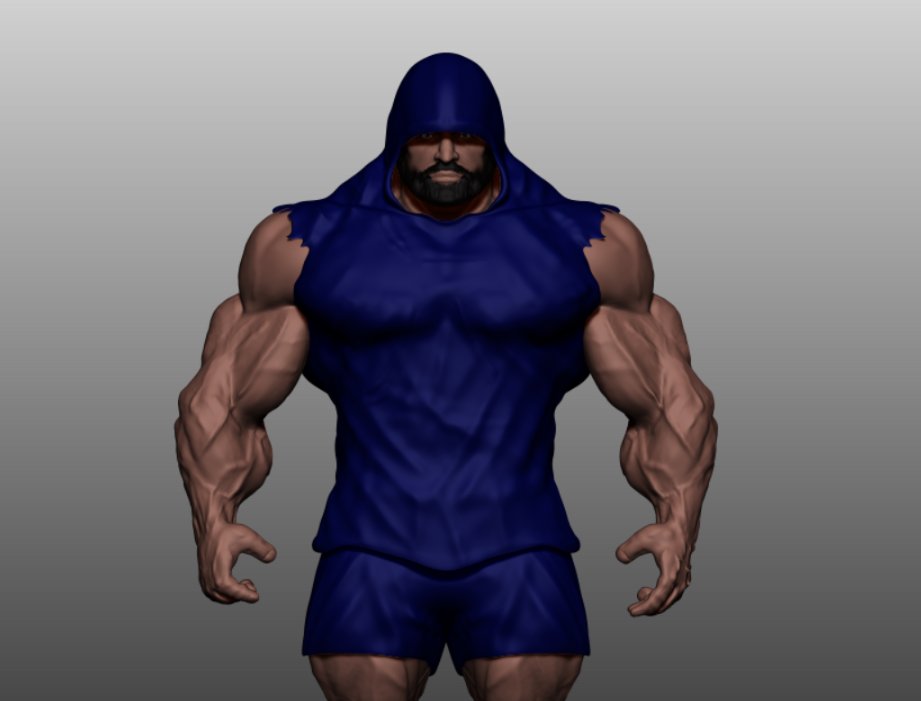 Bodybuilderin Mopse Zierlicher Lutschen
