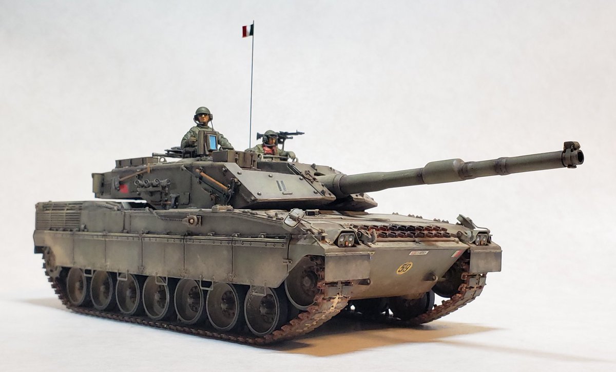 完成】トランペッター 1/35 C1アリエテ イタリア同盟先鋒。初ギミック