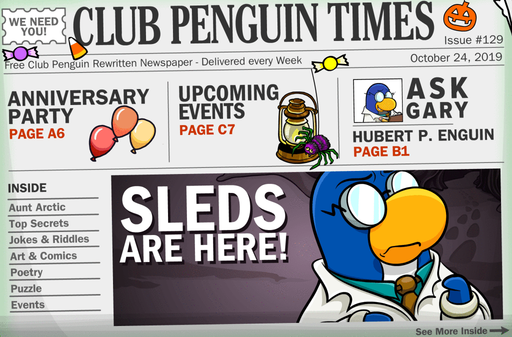 Club Penguin Rewritten – Page 24 – Club Penguin Mountains