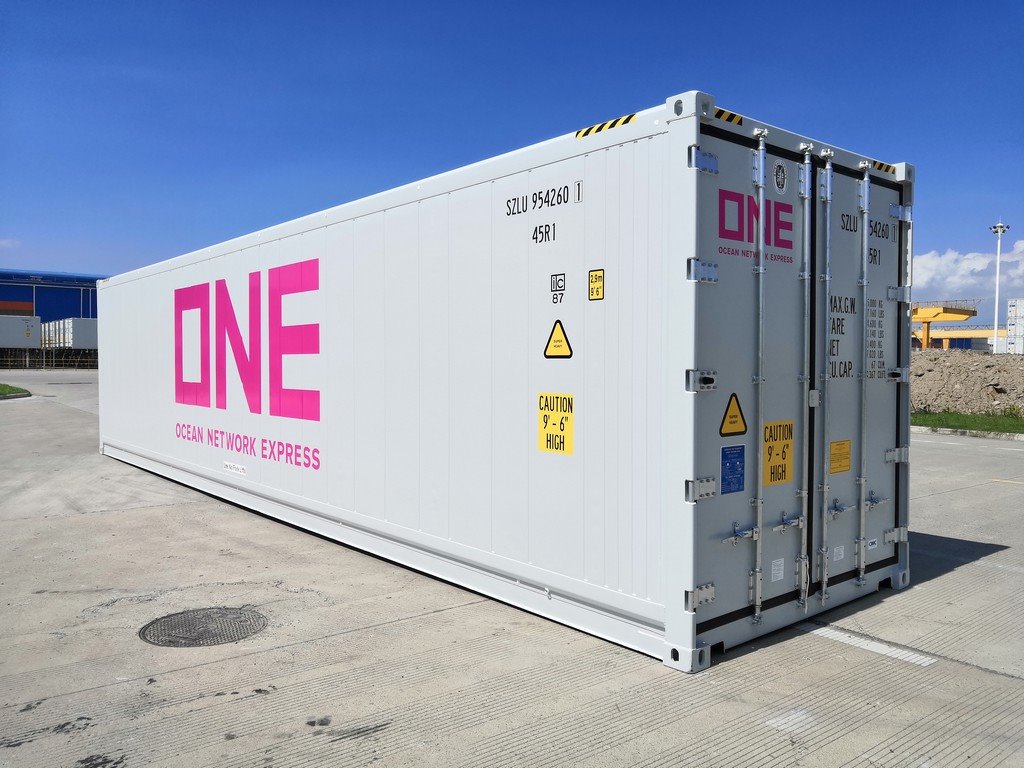 白コンテナ　かなり綺麗です 白コンテナ かなり綺麗です