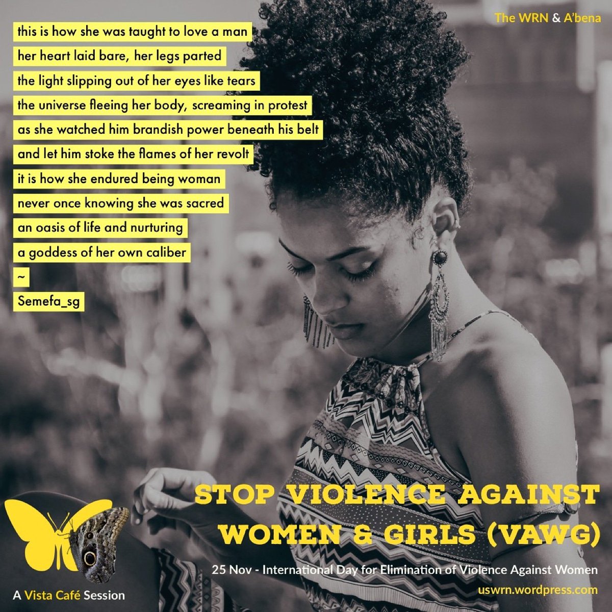 the_gbvproject's tweet photo. Dear Young Person,
Love is not abuse.
Love is not when you are beaten black and blue
Love is not when your self-esteem is undermined
Love is not when they constantly monitor your social accounts to see who you talk to
Love is supposed to feel safe
#ChaleYou4Shun https://t.co/OGgeamiXBP