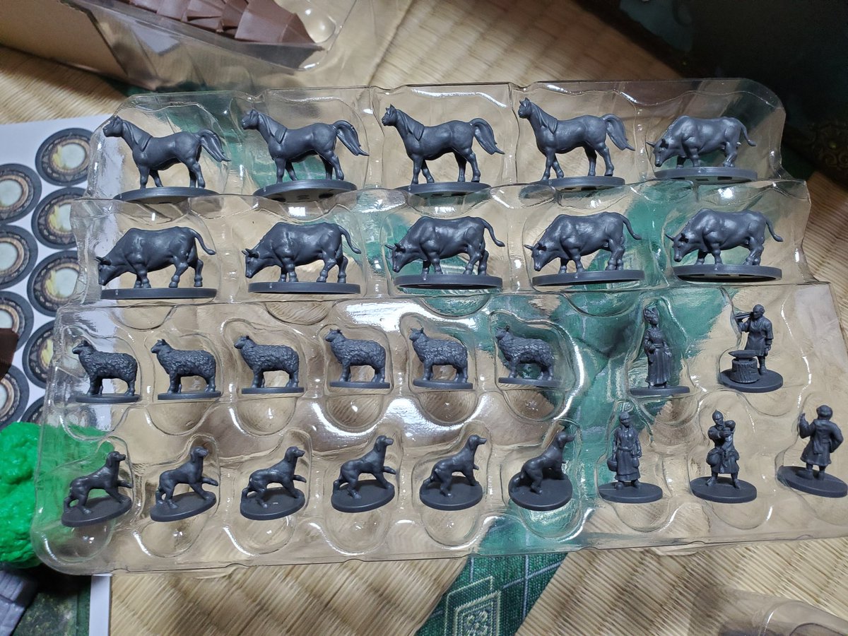 zafiel999's tweet photo. 家畜フィギュアとか
水車小屋とか橋とか
村が簡単に作れる
#ボードゲーム
#timeoflegends https://t.co/qybNhQFvpI