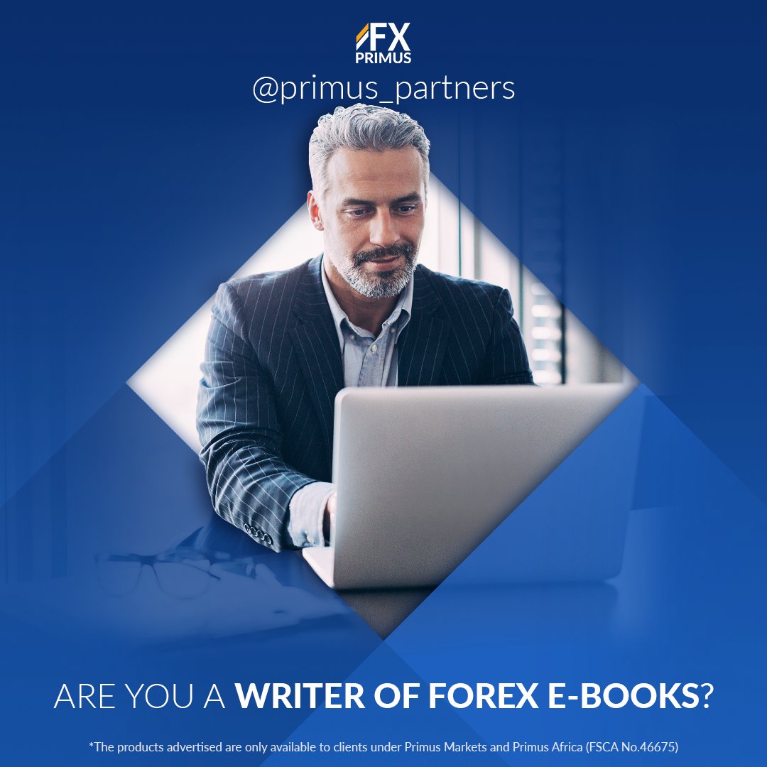 Up to 50% spread commission to forex e-book writers who partner up with us. 

Head over to our website. 
We’re, what you’d say, an open book!  

primus.partners

*The products advertised are only available to clients under Primus Markets &amp; Primus Africa  (FSCA No.46675)
