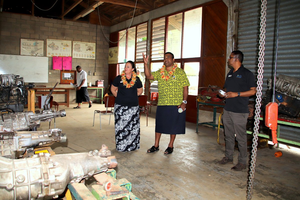 EDAPTC's tweet photo. Thrilled to partner 🤝 with CATD Nadave to bolster quality #TVET through #skillsdevelopment #lifelonglearning and #youthemployment across #Fiji 🇫🇯. Thanks 🙏🙏 @AusHCFJ for supporting this initiative! More to come.😊  #creatingskillsforlife #partnerships @aptcpacific https://t.co/NG1LaTmvjU