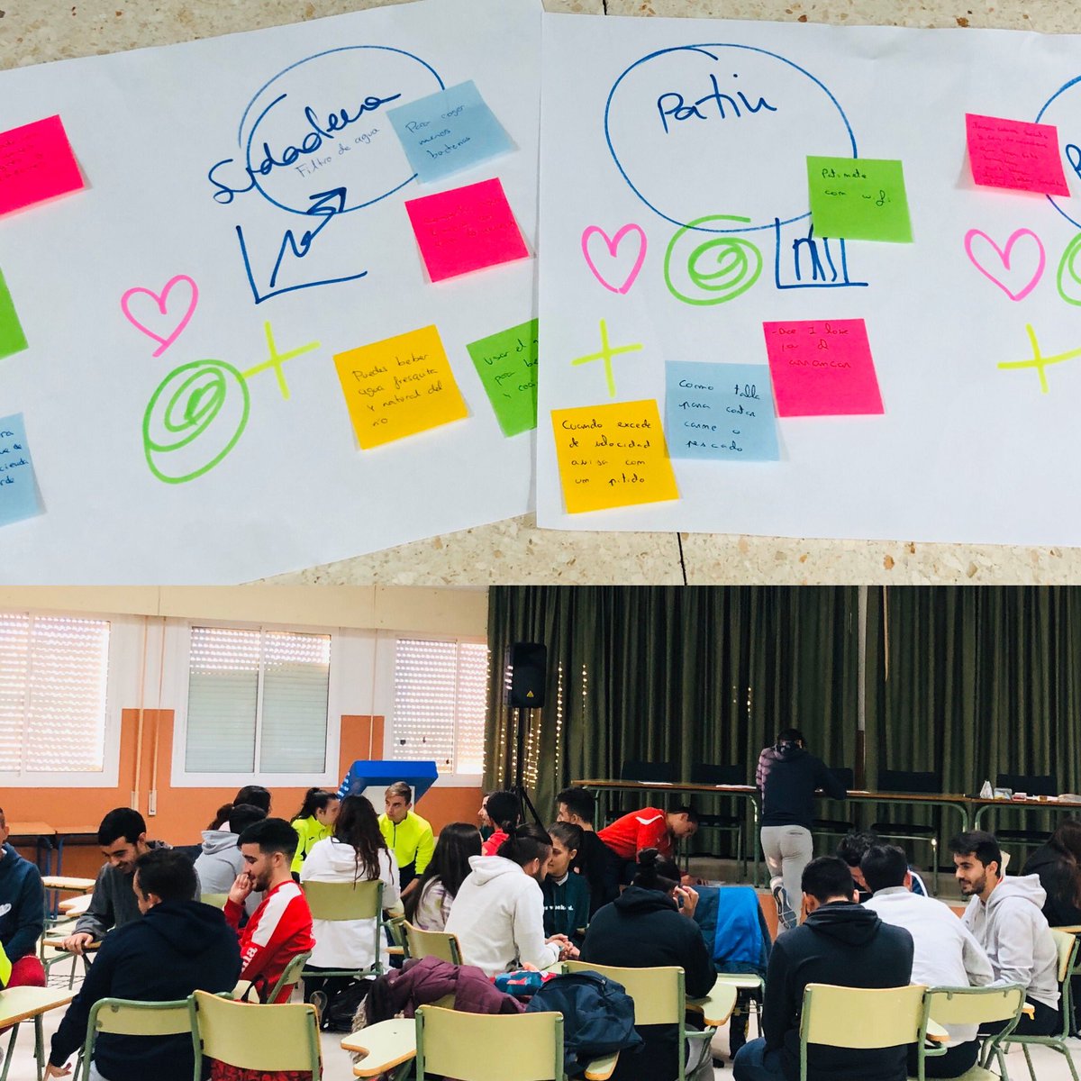 begomarquez's tweet photo. Empezamos el día con técnicas de #creatividad que estimulen el #talentoemprendedor @cadehuelva #educareltalento @InniciaAnd #hackatonemprende @iesvazquezdiaz @aemprende #beresilience #TAFAD #TSEAD https://t.co/iRvKvGxMQg