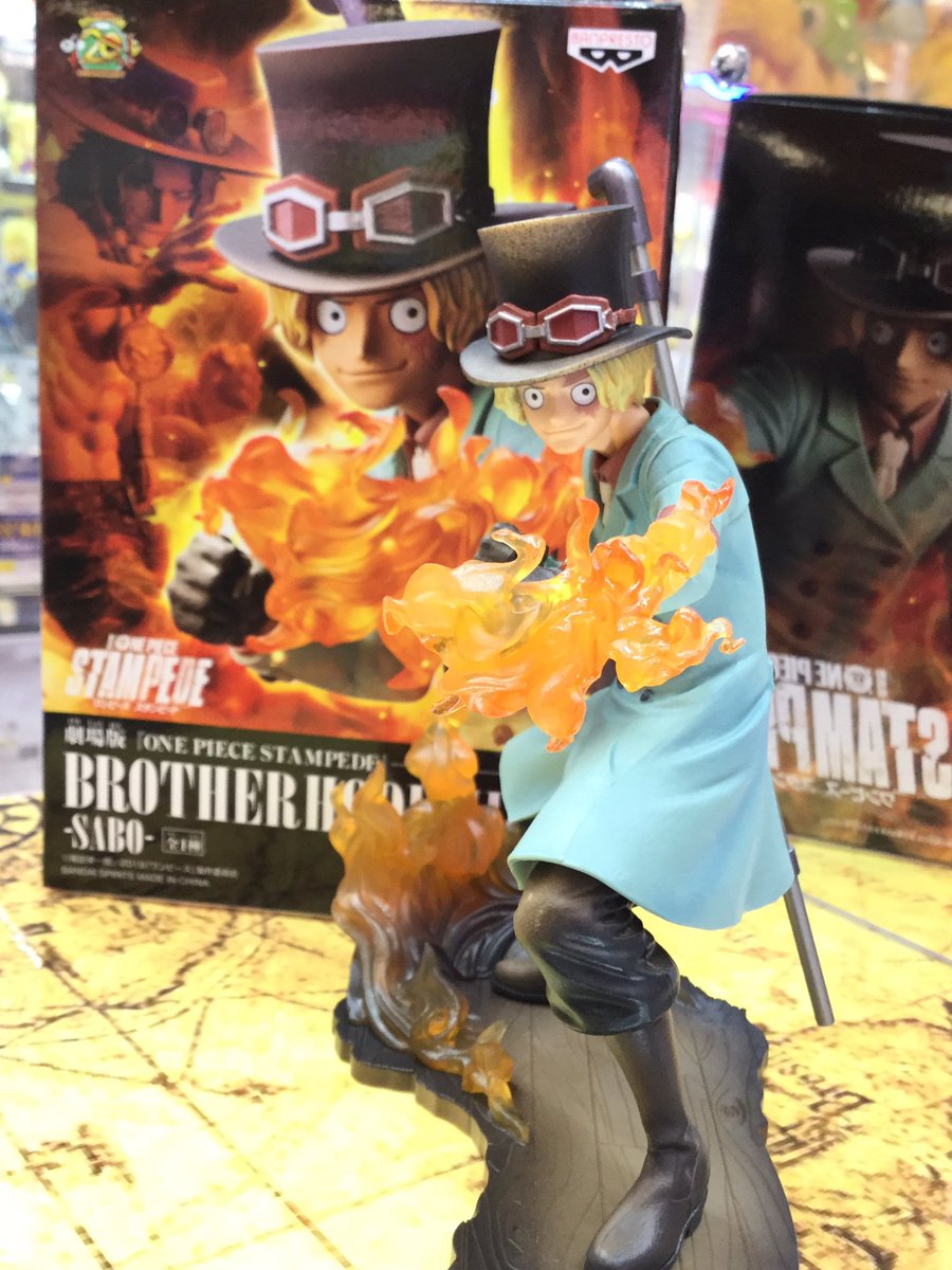 Uzivatel セガ銚子 Na Twitteru 劇場版 One Piece Stampede Brother Hood Sabo 劇場版ワンピーススタンピード からサボのポージングフィギュアが登場です かっこいいしか出てきません サボ好きな方は是非 劇場版ワンピース