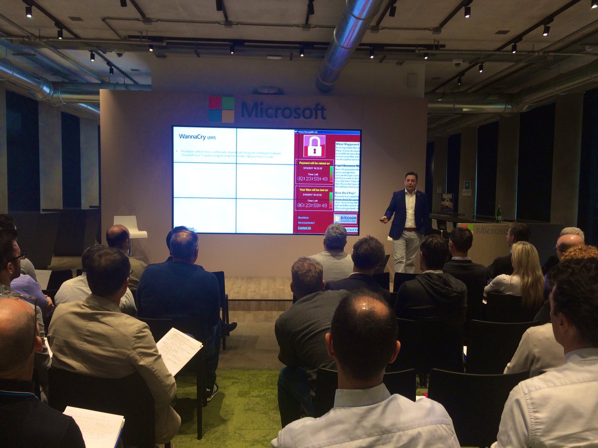 Microsys_Italia's tweet photo. #Cyberdefence365 #MSYSevent
@PaoloBodini, security account manager, #Microsys ci racconta alcune “horror stories” legate agli attacchi informatici subiti da alcune aziende e le strategie di prevenzione e di reazione alle minacce.
#cyberdefence365 #cyberattack #malware https://t.co/m172FMUkWC