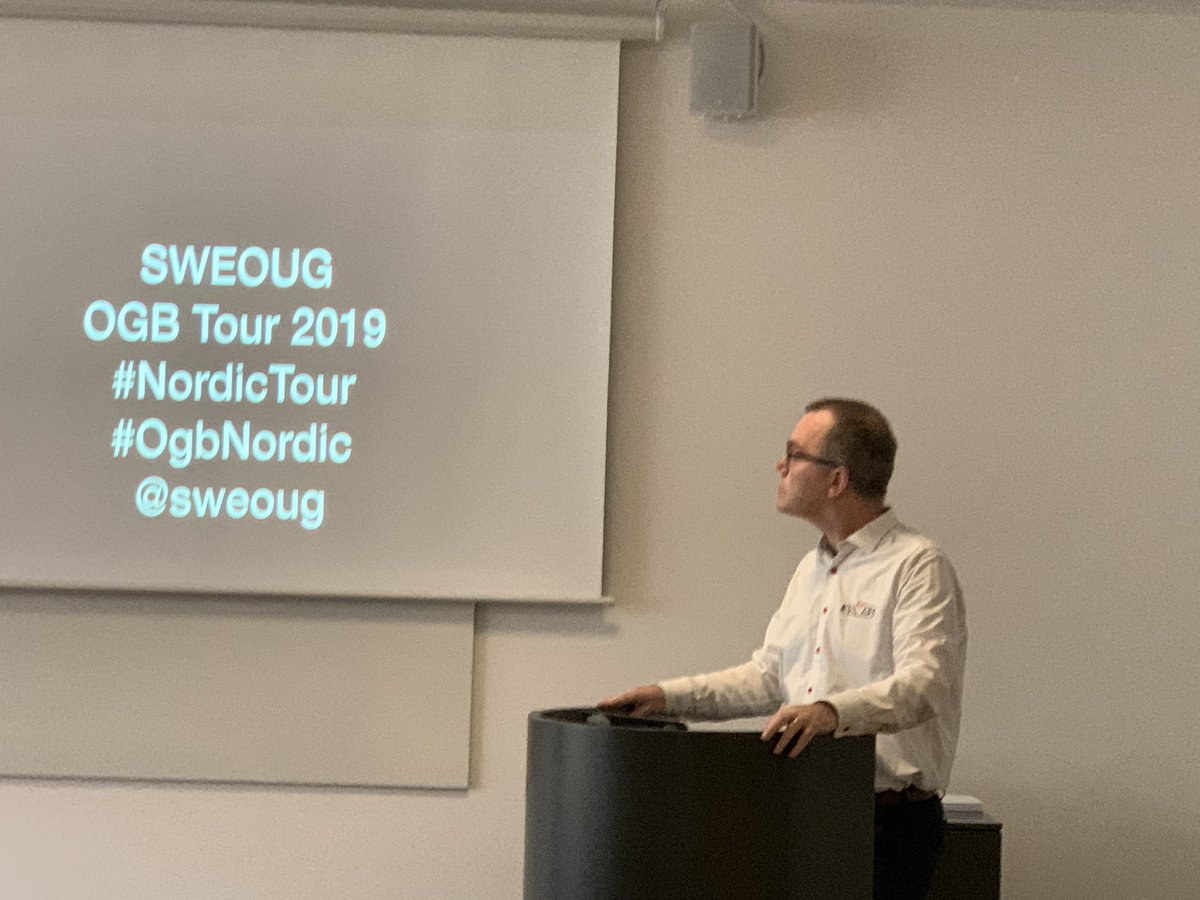 ritan2000's tweet photo. Starting #GroundbreakersTour #Nordic #Stockholm @mathiasmag @dan_ekb @kibeha @sai_penumuru @groundbreakers @oracleace @oracleugs @sweoug @brunorsdba https://t.co/6OiUJlAUWQ