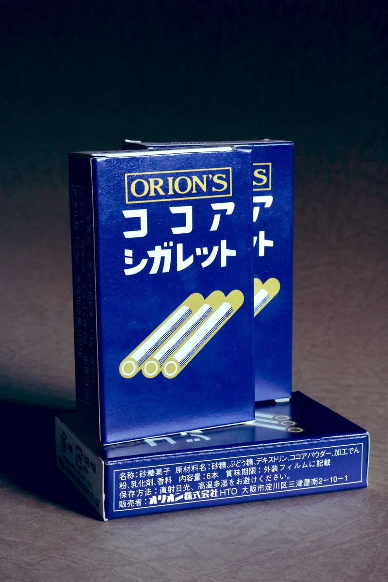 ココアシガレットを3箱使った工作が凄すぎるwww