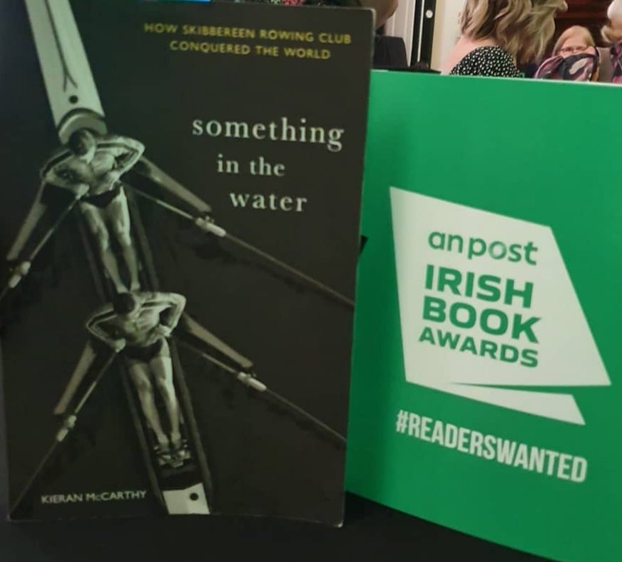 germccarthy74's tweet photo. Please RT

'Something in the Water' by @SouthernStarIRL Sports Ed @KieranMcC_SS is up for a national  @AnPostIBAS Sports Book award. 

Please vote for Kieran's book: https://t.co/jHwUVPf8Qc https://t.co/7jQGjanx6T