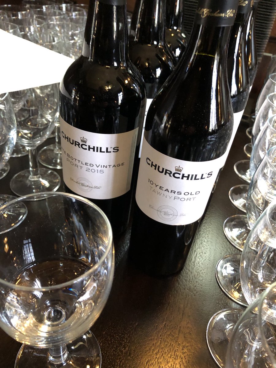 It was a great pleasure and honour to have Johnny Graham with us last night tasting through the range of his stylish and very classy ports at Bowcliffe Hall #port #churchills #yorkshire