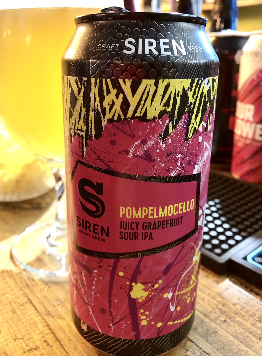 AmbersConnor's tweet photo. Two fantastic sours last night at #CoffeeandWinebyTommy in #Howden A wonderful grapefruit sour #Pompelmocello from @SirenCraftBrew and a super-fruity #SourPlower from @ShinDiggerBeer #craftbeer #craft #sours #sour #sourbeer #sourbeers https://t.co/hsquvku34J
