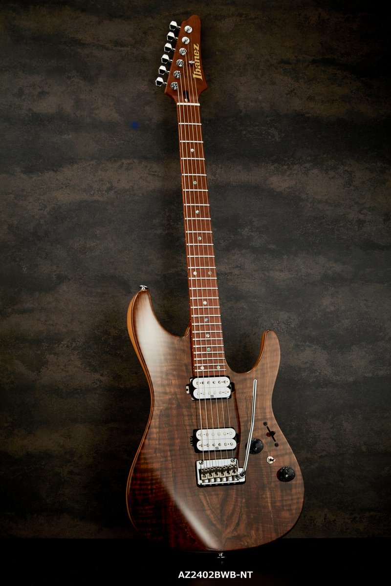 銘木をまとった今だけの特別なAZ】 Ibanezが提唱する、新世代 