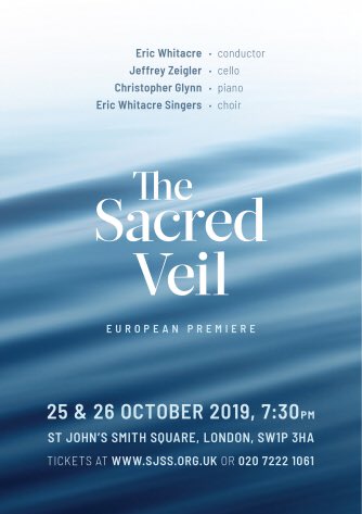 A new & v moving piece of Whitacre magic at @StJohnsSmithSq tonight/tomorrow.  #TheSacredVeil