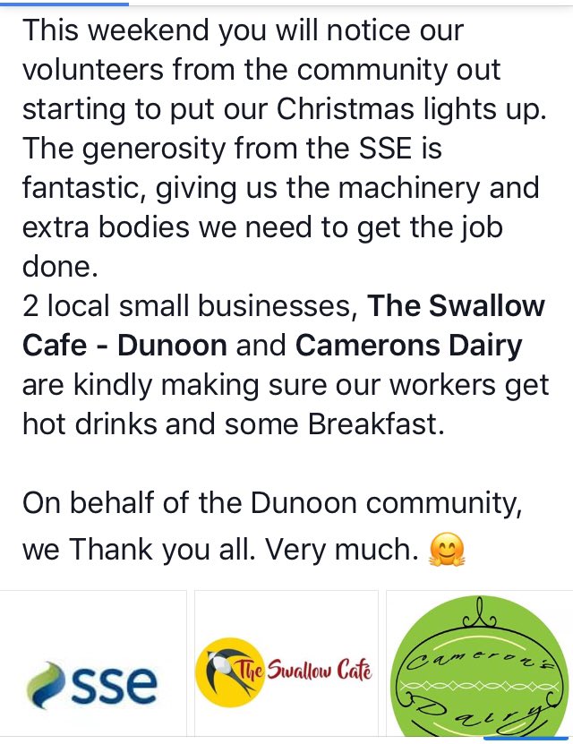 DunoonLights's tweet image. Great to be part of a #candocommunity 
Special thanks to @SSE who saved the day!!
#dunoon
#christmaslights
#dunoondazzles