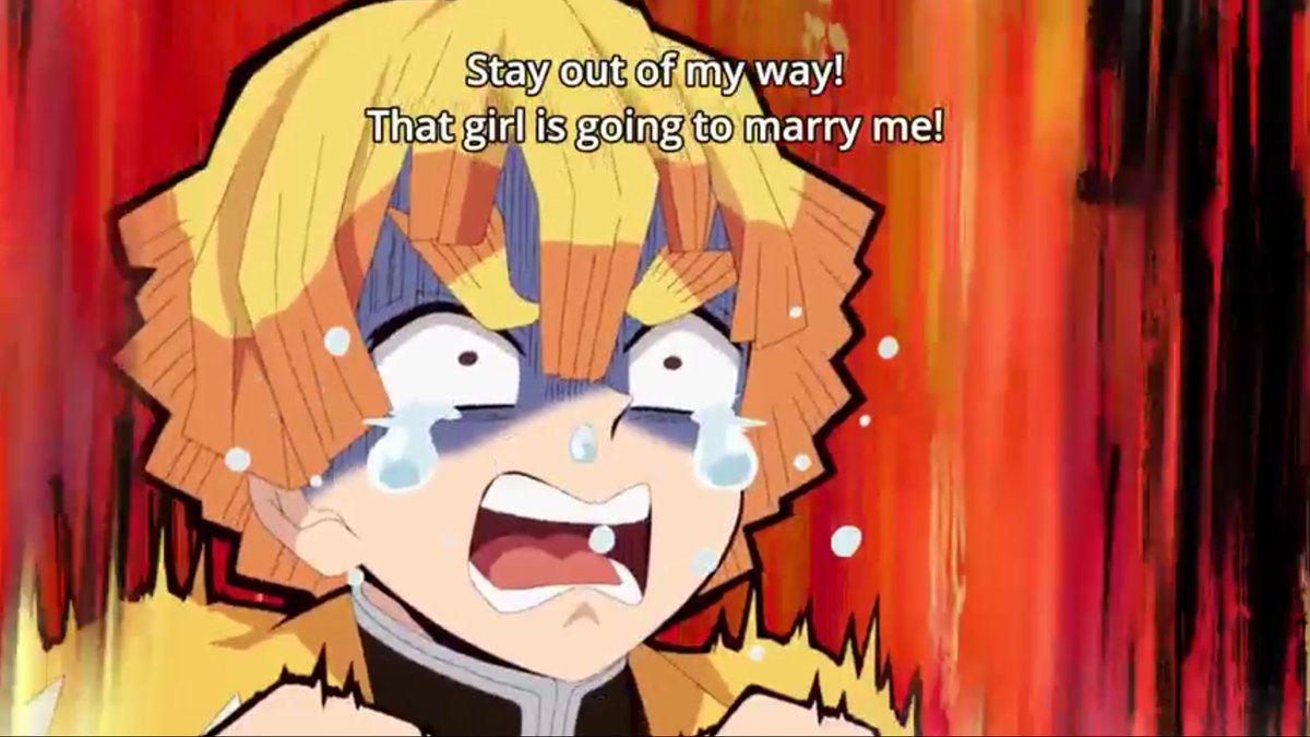 We all are Zenitsu at some level.