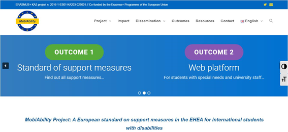 MobiAbility_Pro's tweet photo. Encouraging universities, representatives and associations to analyse the ▶️Standard of support measures for #university #students with #specialneeds
✅232 standards
👉https://t.co/hUTgnc9rRX
@EUombudsman @MyEDF @ESN_Int @euatweets @elpaiseducacion @mariannethyssen @EUErasmusPlus https://t.co/0PtqM5ddZe