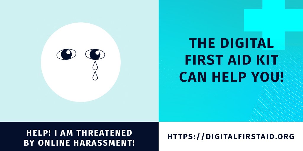 accessnow's tweet photo. Online harassment, threats, & other kinds of digital attacks can be very upsetting and overwhelming. You may feel responsible, but what is happening is not your fault. If you are being targeted & need help, check out the #DigitalFirstAid Kit: https://t.co/ewZiR3uerm #WHRD #GBV https://t.co/fWXfU6G8x3