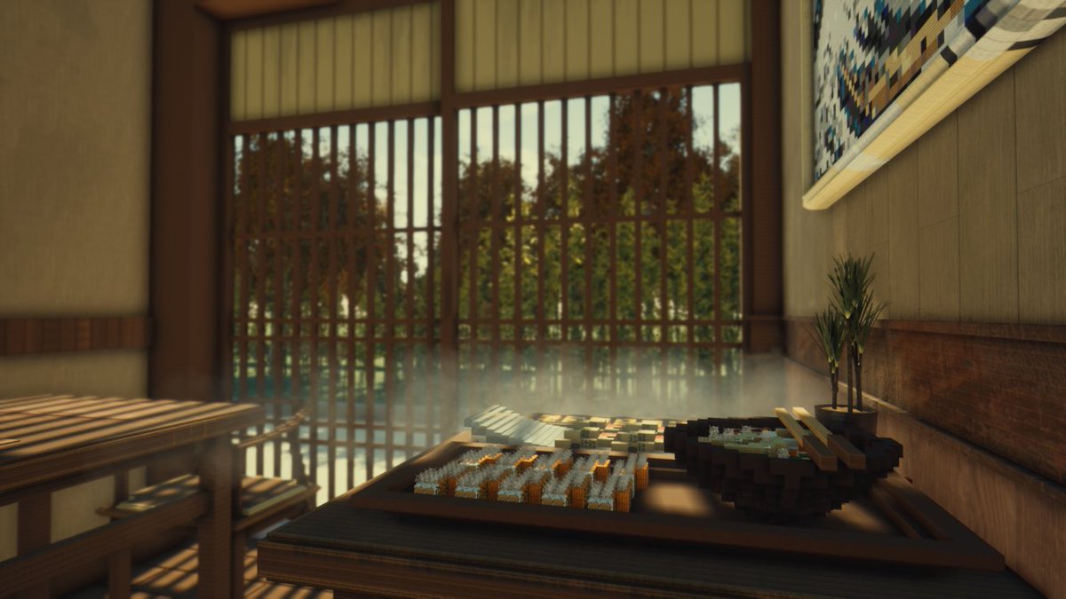 This is a sushi restaurant made by my good friend.₍ᐢ •⌄• ᐢ₎
                                  by  yichen