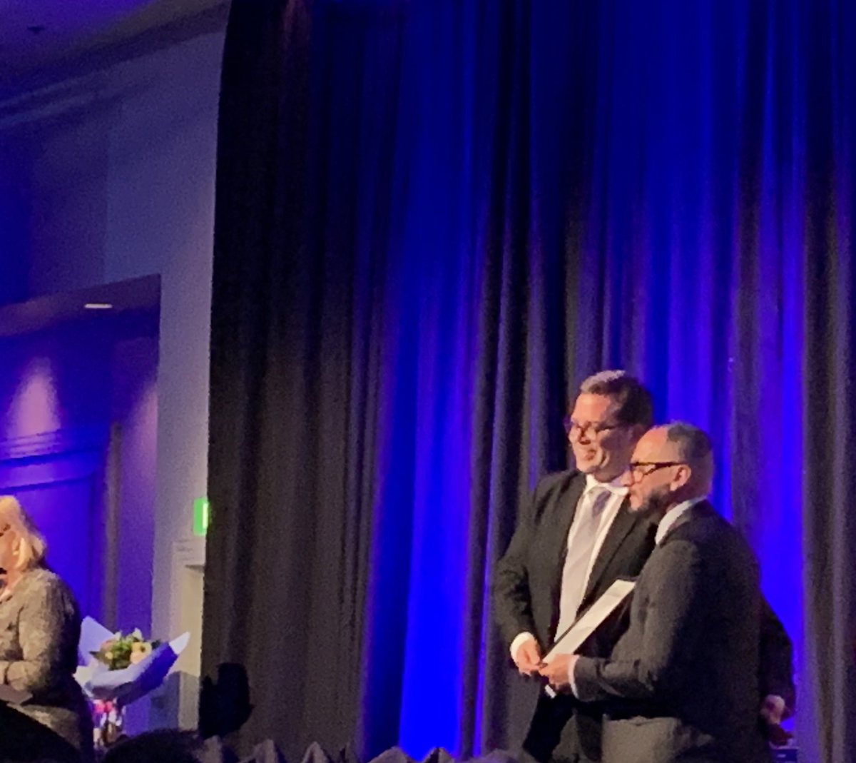 EdTechSA's tweet image. Congratulations and well done to our very own Paul Clapton-Caputo aka @pkcc1 on being acknowledged  as the inaugural recipient of the ACCE President’s Medal! #WTD2019 #edtechsa #ACCE