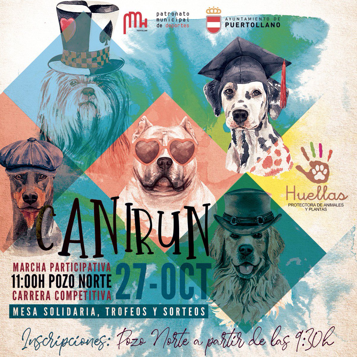 Os esperamos este domingo 27 en el #canirun solidario!
