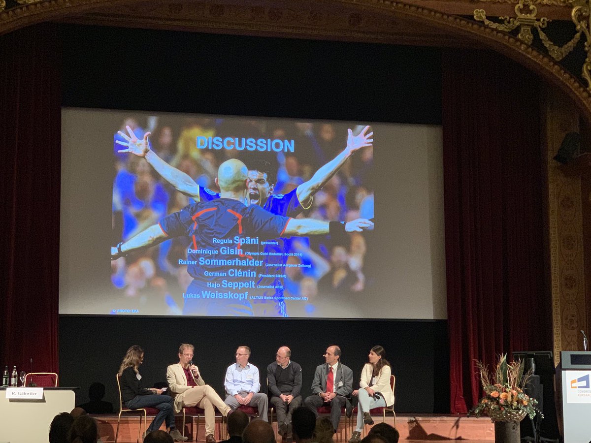 Hajo Seppelt at the panel discussion at Sportmedicin Conference
#SGSM #SGSM2019 <a href="/SwissSportsMed/">SEM Switzerland</a>
‘Sport ist ein Machtinstrument der grossen Verbände‘
‘Doping ist ein Teil der Korruption im Sport‘