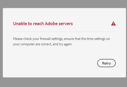 What is the problem <a href="/creativecloud/">Adobe Creative Cloud</a> ?