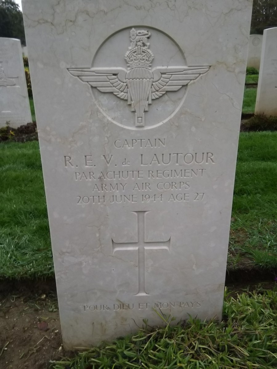 battlefields2's tweet image. Ranville War cemetery this morning @LegerBattleTour