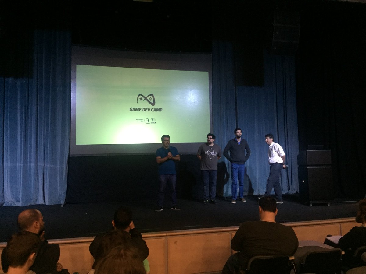 FilipeDPina's tweet photo. Organizers! Also, Diogo is rocking the best t-shirt! @diogostuart https://t.co/MABubaeDu9