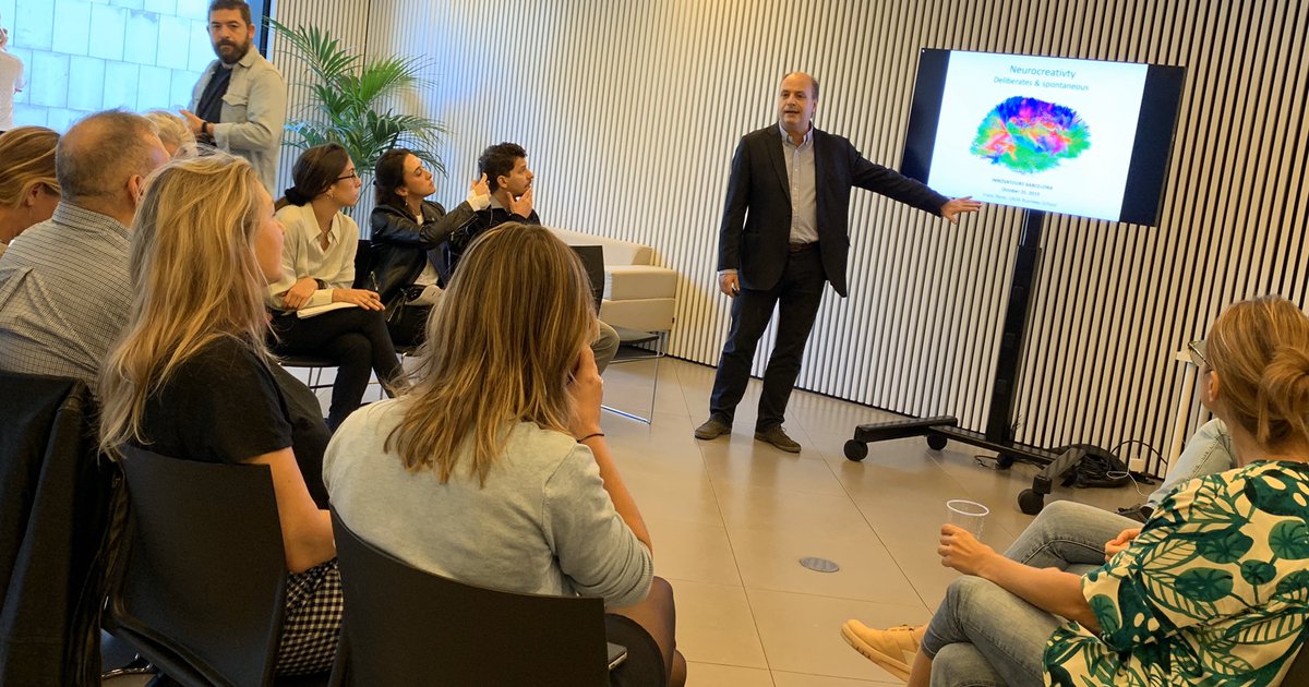 Starting
Neurocreativity Lab
with Franc Pinto Roca <a href="/EADA_World/">EADA_World</a> 

#innovationjourney #startup #innovatours
<a href="/innovatoursnext/">Innovatours</a> Barcelona Edition💥🚲 
📍<a href="/MovistarCentre/">Movistar Centre</a>