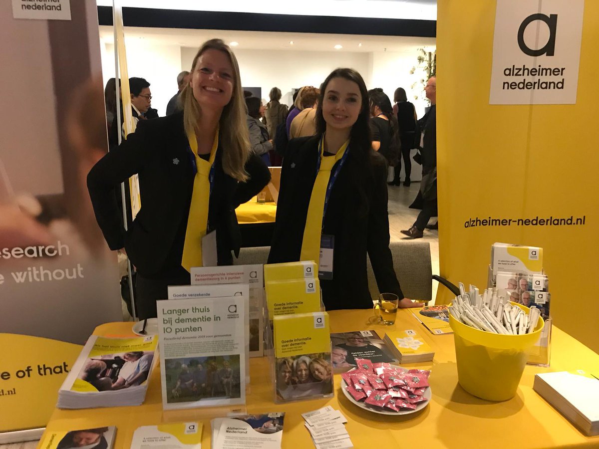 vandasler's tweet photo. Do you have an questions about Alzheimer Nederland? Please come to our stand. We'll be happy to answer those! #29AEC #alzheimereuropecongres https://t.co/tZfEAULWqQ