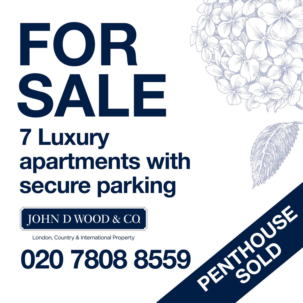 Penthouse #sold another #underoffer | We only have 6 apartments left | johndwood.co.uk/buy/search/sw3… | #thereisamarket #newbuild #luxury