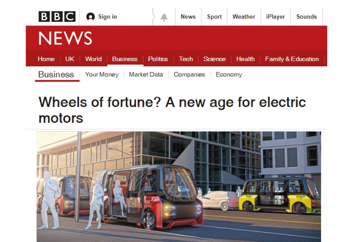 It’s great to see <a href="/BBCNews/">BBC News (UK)</a> recognising the advantages of Protean’s in-wheel motors for electric vehicles today. Read the full article here: bbc.co.uk/news/business-…

#ProteanElectric #InWheelMotors #Electrification #FutureMobility