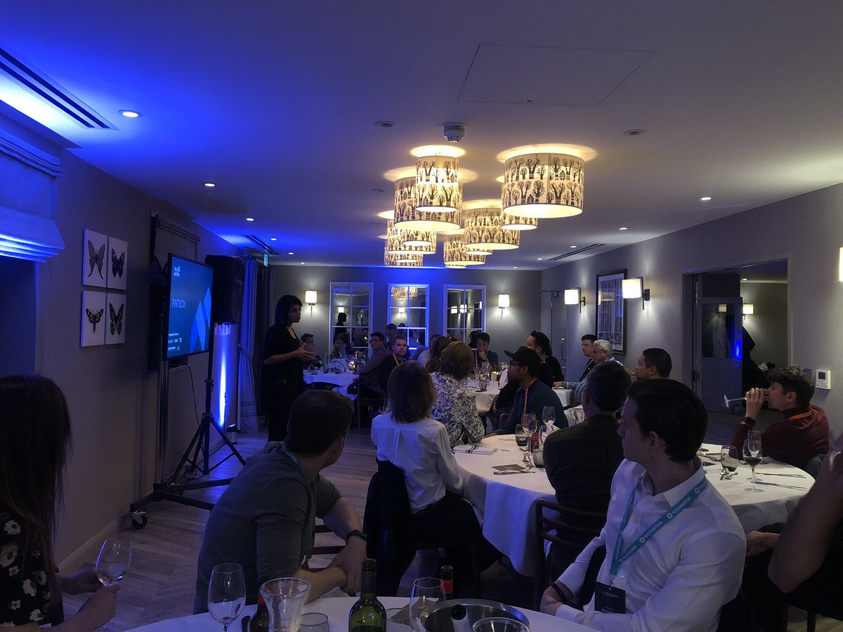 UlyanaShtybel's tweet photo. #TechNationFintech opening event! @highcastle_co journey with @TechNation begins! https://t.co/DIGGOqjZIU