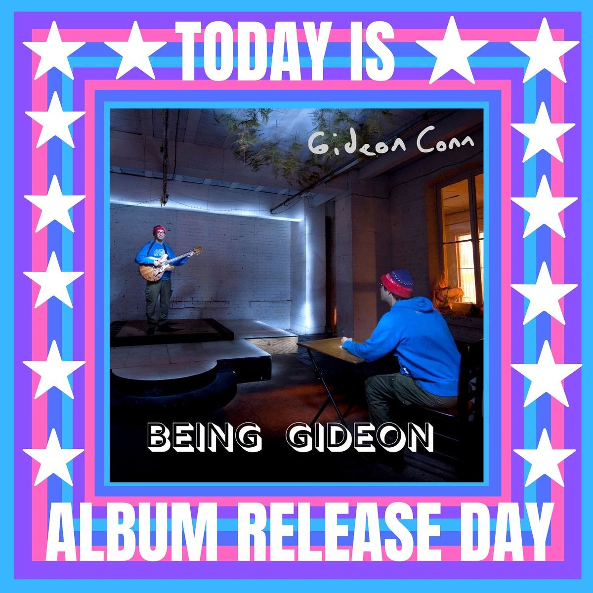 It's live! 
BEING GIDEON
my 4th studio album
Available to stream/download/cd
Exclusively on #bandcamp until Nov 11th.
gideonconn1.bandcamp.com/album/being-gi…
Let me know if you love it/hate it/ think it's ok but prefer my earlier releases 😜
If you love it though you HAVE TO  SHARE IT!