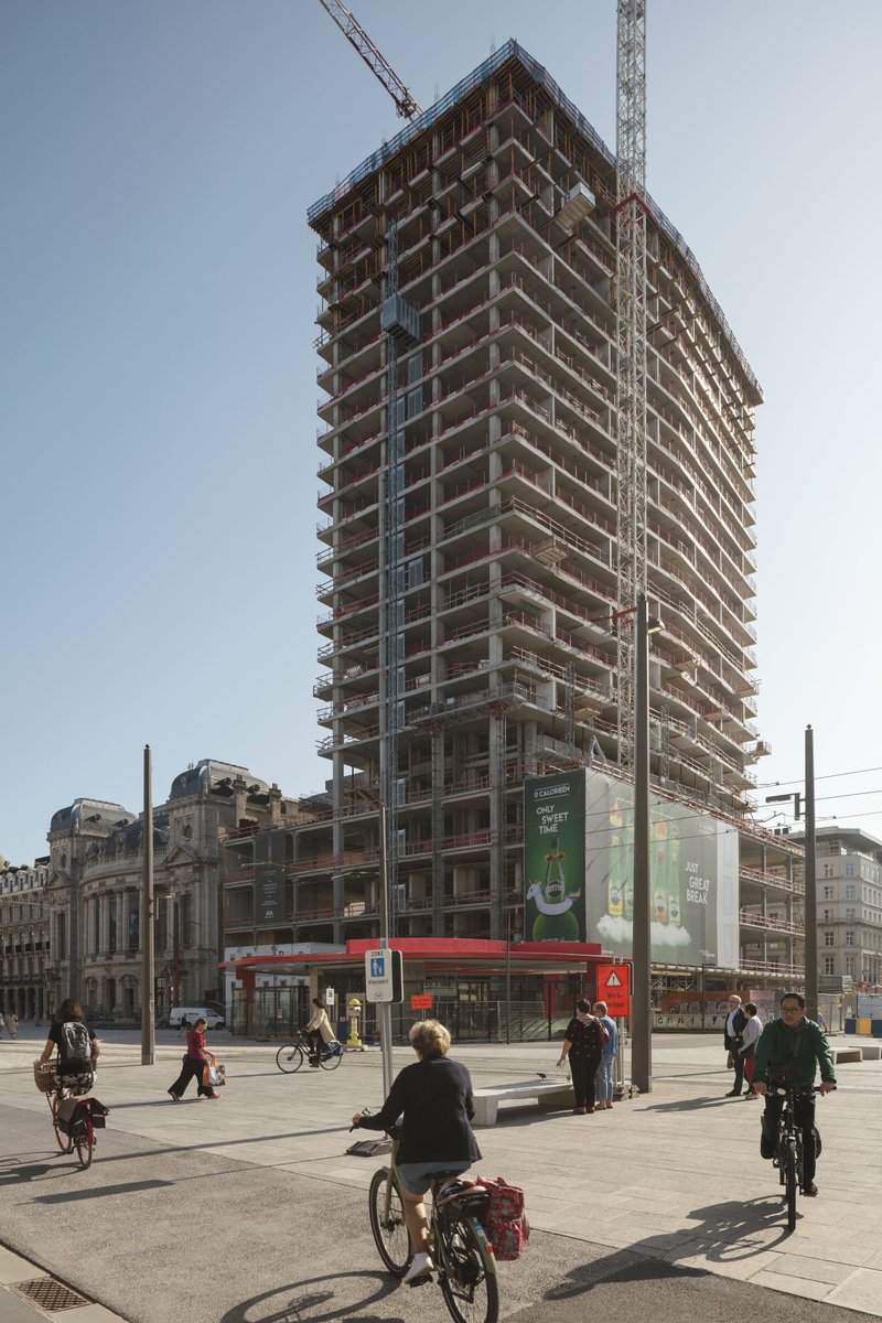Wiel Arets toont vorderende Antwerp Tower: architectenweb.nl/n46712
