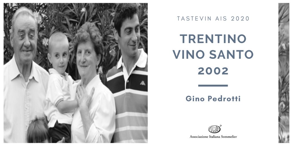 Autoctono, metodo antico di appassimento, tradizione e rispetto per l’ambiente. Il prezioso #vinosanto del #Trentino di #ginopedrotti guadagna il nostro #tastevin su #vitae2020. @gianlusempri