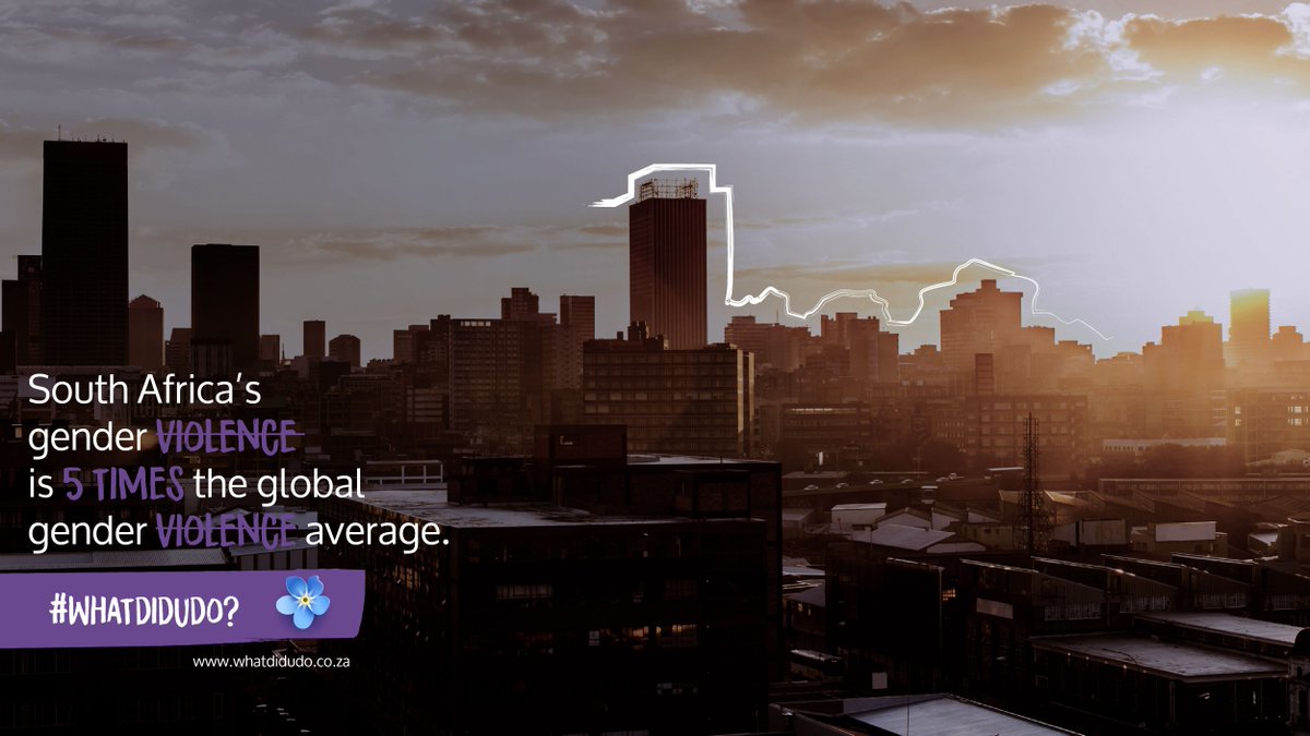 28 September 2019 - “Harry and Meghan visit South Africa where women are under siege”. The world is taking notice of South African women’s plight. Do your part to #BreakTheSilence around abuse, whether you’re a victim, witness, or perpetrator. #WhatDidUDo #MakeADifference