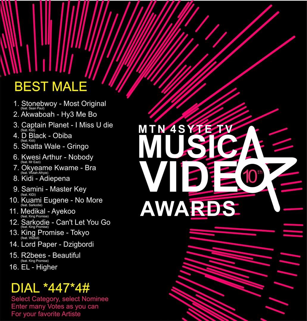real_yhongcode's tweet photo. Dial *447*4# to vote for @stonebwoyb in the following categories;
#ReggaeDancehallSong
#BestDirectedVideo
#BestMaleVideo in the upcoming @official4SYTETV 's Music Video Awards.
#BhimNationGlobal
#BhimVolticParty
#ReturnOf1GAD https://t.co/pYuM4Iq23x