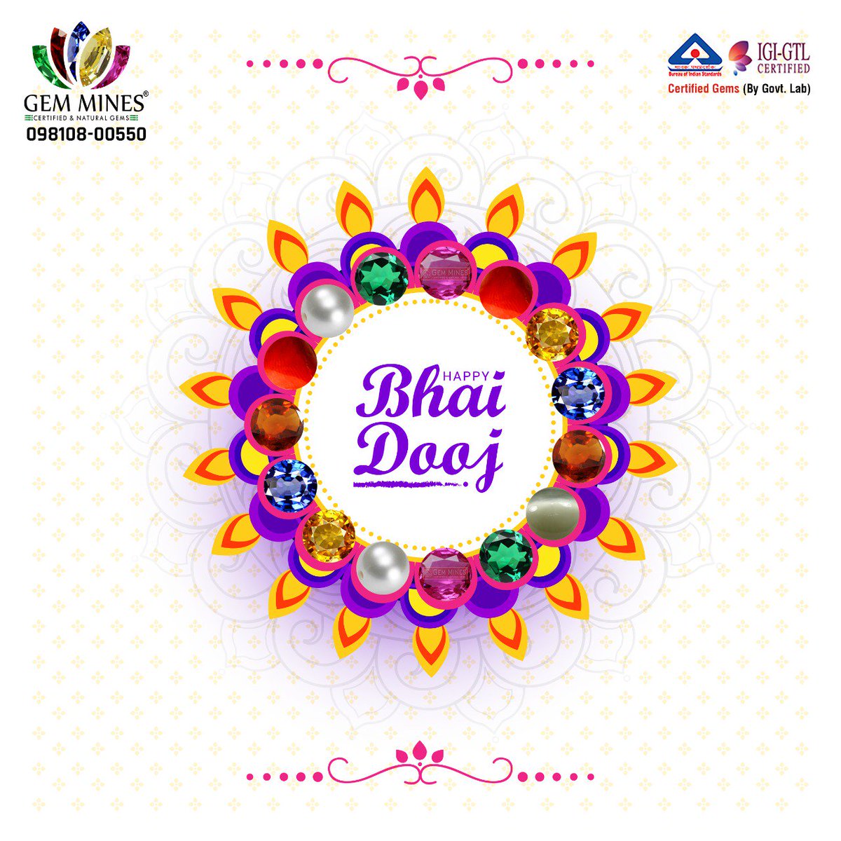 gemmines4's tweet photo. May this Bhai Dooj strengthen your bond more than ever and bring joy and prosperity. #HappyBhaiDooj! https://t.co/drfNV5XOLt