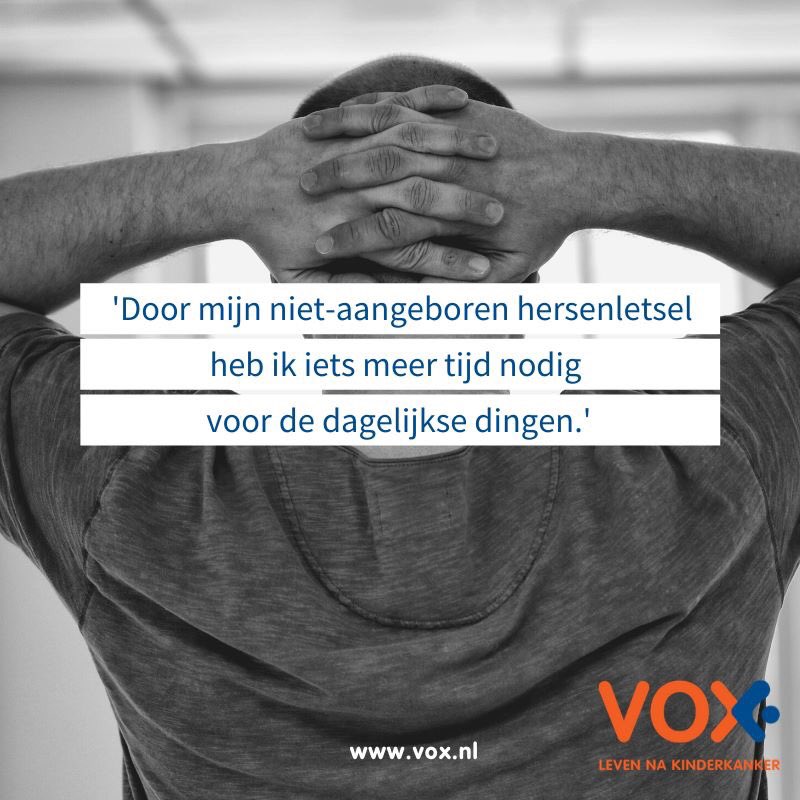 Zaterdagmiddag 9 november is er weer een VOX &amp; Brains bijeenkomst, tegelijk met het @vokk_nl najaarssymposium over hersentumoren. De focus van deze middag ligt op onderling contact en ervaringen delen. Je kunt je aanmelden via bit.ly/2pP8i4w, vink het VOX-programma aan.