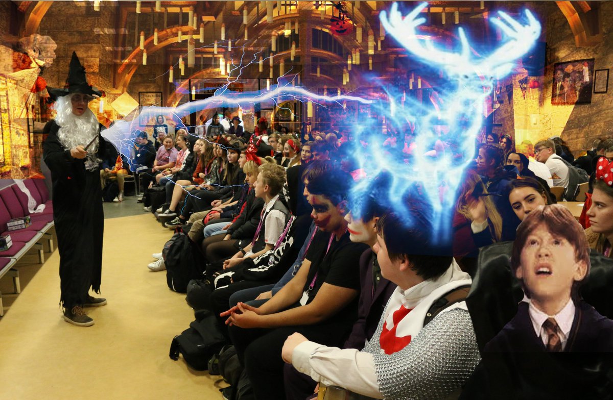 Huntington Sixth Form (@huntingtonyork6) on Twitter photo It's unofficial Halloween at Huntington Sixth Form today.  Mr Hardwell explains to the students how Halloween is actually based upon the 11th century tradition of 'souling'. Children would go door-to-door, asking for soul cakes in exchange for praying for the souls of relatives. It's unofficial Halloween at Huntington Sixth Form today.  Mr Hardwell explains to the students how Halloween is actually based upon the 11th century tradition of 'souling'. Children would go door-to-door, asking for soul cakes in exchange for praying for the souls of relatives.