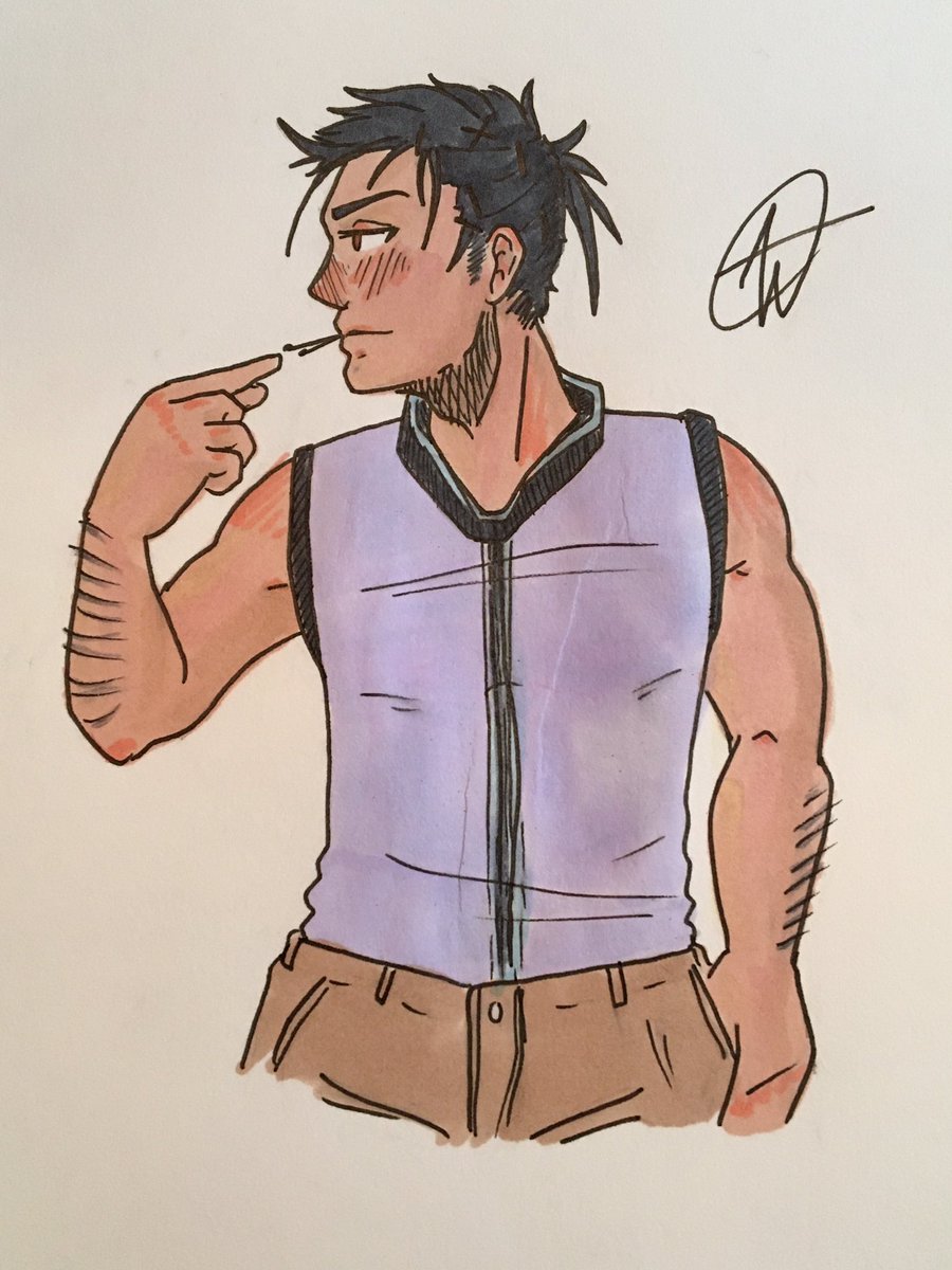 AllyScottAuthor's tweet photo. For #Friwrite, here’s Dominick Croix, AKA Knifepoint, a superhero with the ability to turn his skin into a diamond exoskeleton. He’s also kind of a jerk, but when he mouths off to his boss he gets sent on a mission to track down an infamous villain: @AJWhiteAuthor’s character https://t.co/8oMpYYihyZ