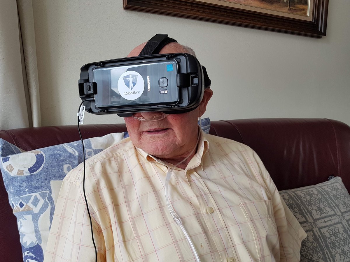 Chronic neck pain? Corpus VR can help you at home. It gives you the exercises, coaching, control AND pain relief in one solution! All drug free! #chronic #neckpain #ehealth #neck corpusvr.com/#product-thepr…