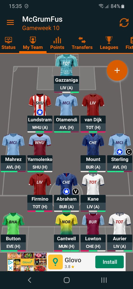 McGrumFus's tweet photo. #FPL #FPLCommunity draft #GW10 
🌍 1.539.352  #458
Schär⬇️ VVD⬆️
Liv def cover after Adrian
Not TAA or Robo just because need save those diff cents for next gw's🤓
Captain Sterling, no hat3 sure..blank incoming 😰..thats how averages work🙄
Amazing..Kane lives another day☻☻🙈🙈 https://t.co/UFFaoUiD3b