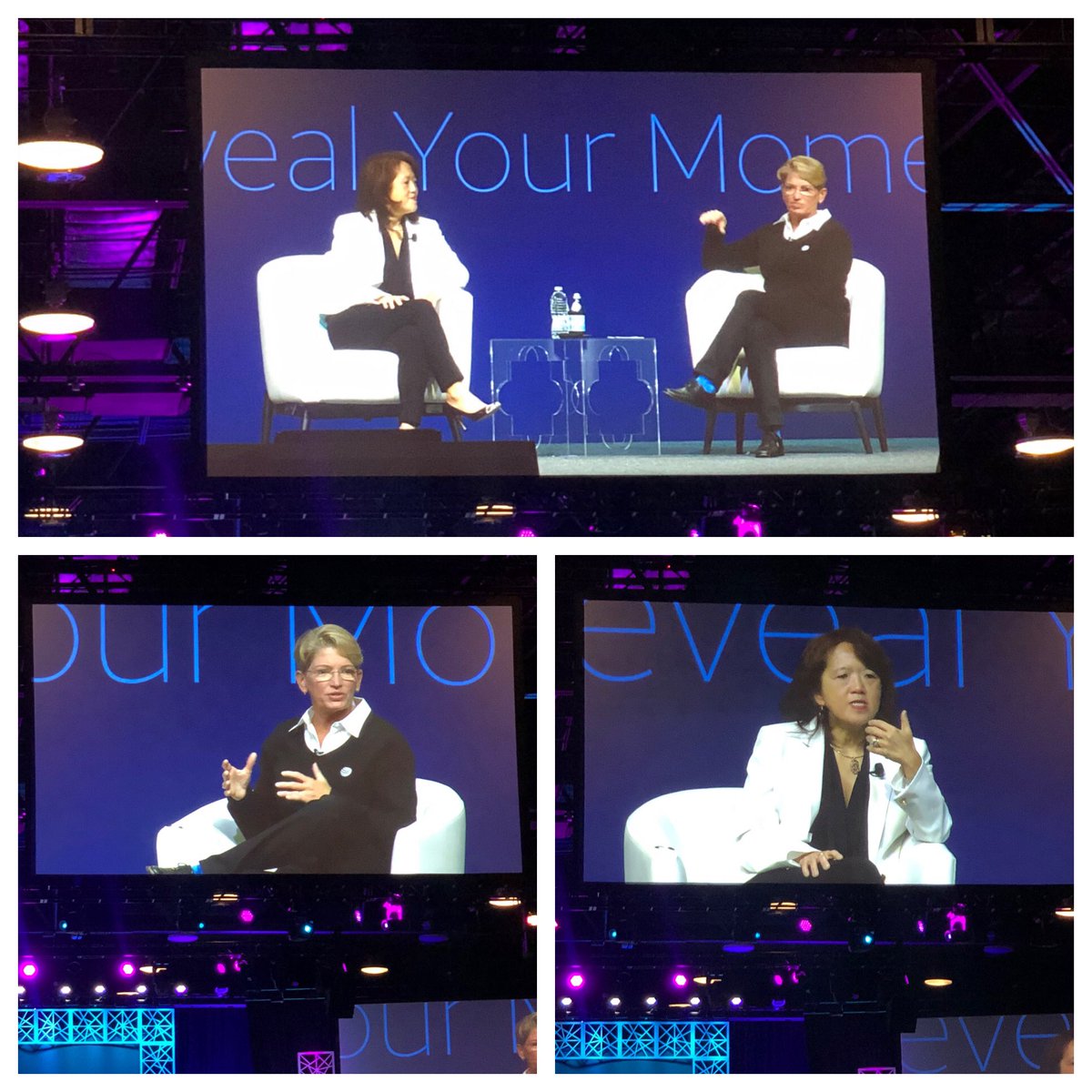 kim_rakers's tweet photo. What an AWESOME surprise this morning to have two @ATT powerful fearless female leaders, @dahnahull & @TheAnneChow being authentic & empowering all of us to conquer challenges, continuously grow & learn and most importantly be true to ourselves. #ATTlive19 #LifeAtATT https://t.co/HDaKhT9WZp