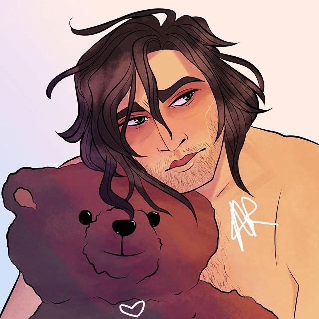 Arwood let him cuddle an old teddy bear to help cope with not having a precious Jackson to hug.
